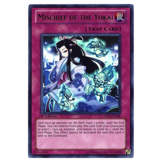 Yu-Gi-Oh! - Starstrike Blast - Mischief of the Yokai (Ultra Rare) - STBL-EN089