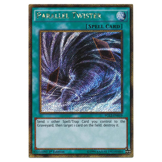 Yu-Gi-Oh! - Premium Gold - Return of the Bling - Parallel Twister (Gold Secret Rare) PGL2-EN019