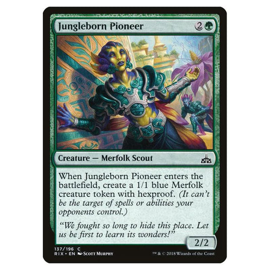 Magic The Gathering - Rivals Of Ixalan - Jungleborn Pioneer - 137/196 (Foil)
