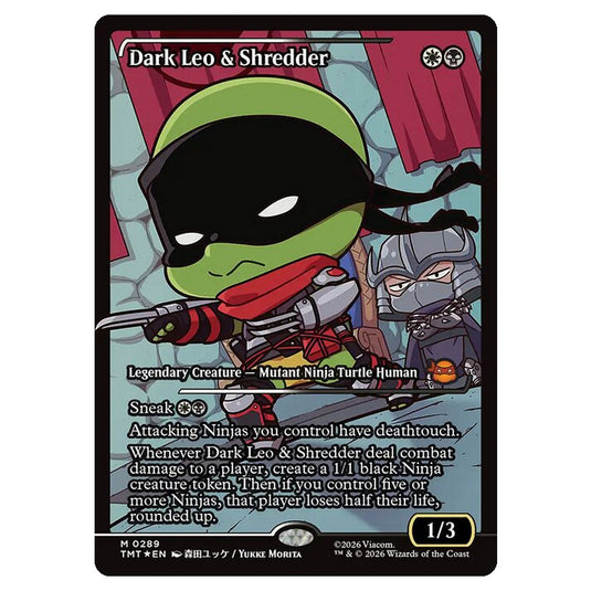 Magic The Gathering - Teenage Mutant Ninja Turtles - Dark Leo & Shredder - 0289