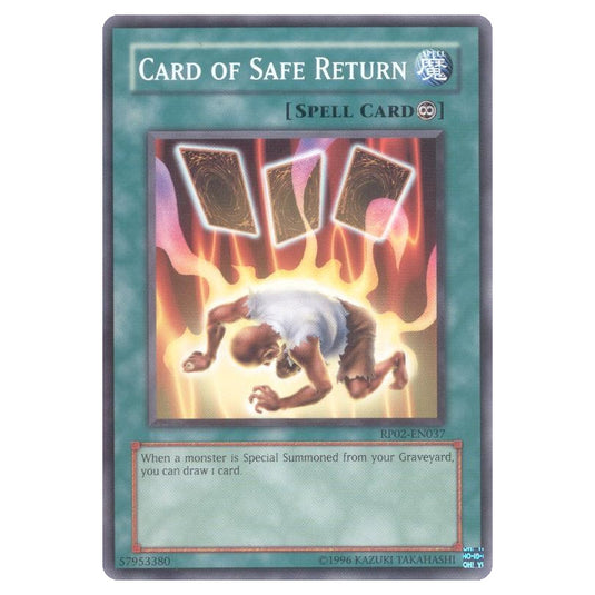 Yu-Gi-Oh! - Retro Pack 2 - Card of Safe Return (Common) - RP02-EN037