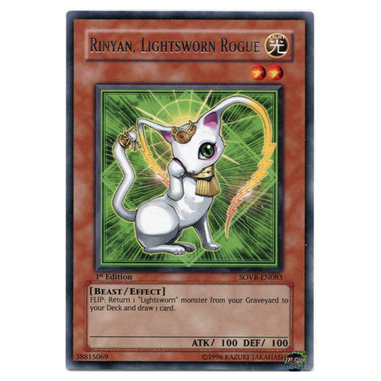 Yu-Gi-Oh! - Stardust Overdrive - Rinyan, Lightsworn Rogue (Rare) SOVR-EN083