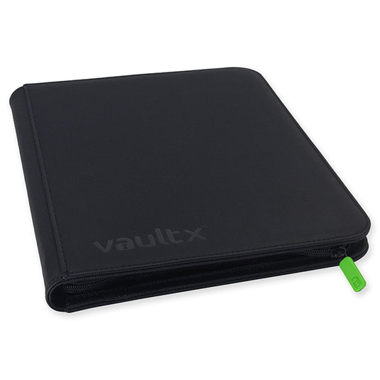 Vault X - 9-Pocket Exo-Tec® - Zip Binder - Black