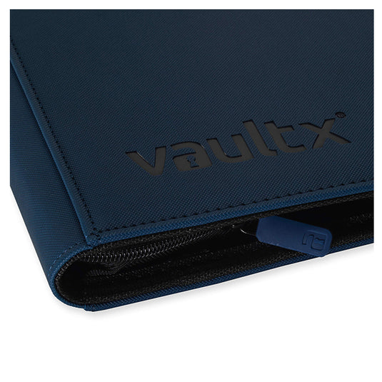 Vault X - 9-Pocket Exo-TecÂ® - Zip Binder - Blue