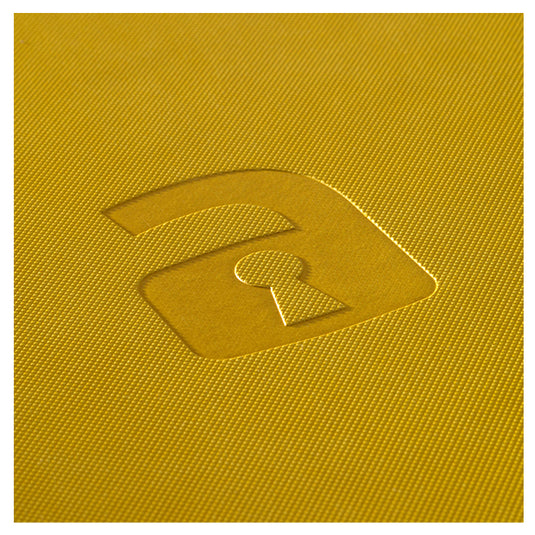 Vault X - 9-Pocket Exo-TecÂ® - Zip Binder - Yellow