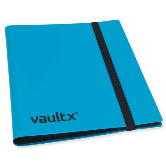 Vault X - 9-Pocket - Strap Binder - Blue