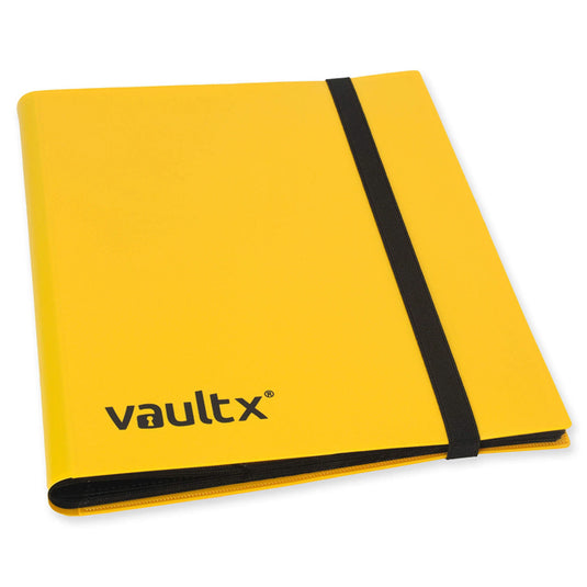 Vault X - 9-Pocket - Strap Binder - Yellow