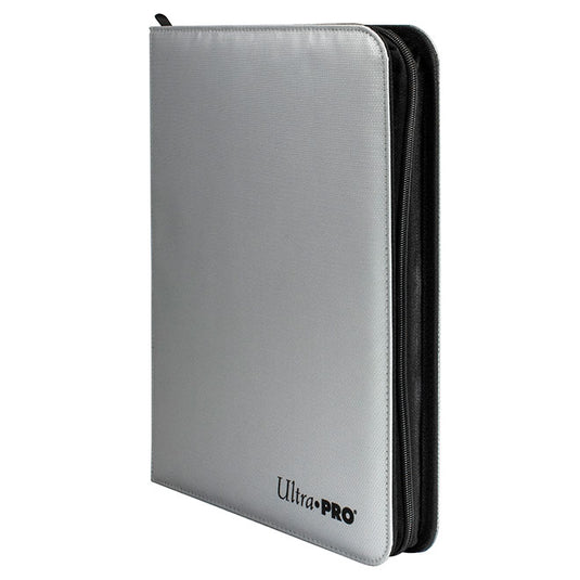 Ultra Pro - 9-Pocket Zippered PRO-Binder - Silver