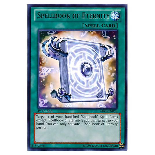 Yu-Gi-Oh! - Abyss Rising - Spellbook of Eternity (Rare) ABYR-EN058