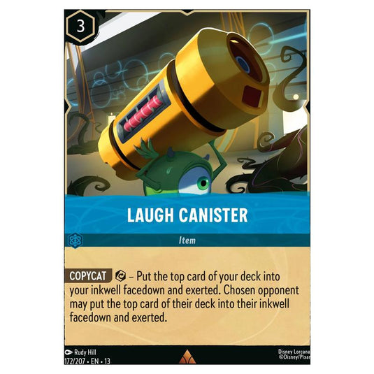 Lorcana - Attack of the Vine! - Laugh Canister (Rare) - 172/207