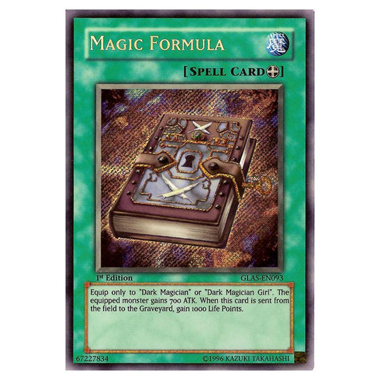 Yu-Gi-Oh! - Gladiator\'s Assault - Magic Formula (Secret Rare) GLAS-EN093