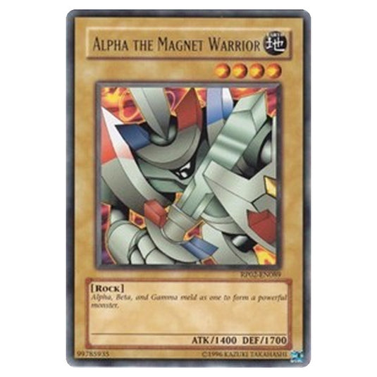 Yu-Gi-Oh! - Retro Pack 2 - Alpha The Magnet Warrior (Rare) - RP02-EN089