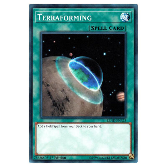 Yu-Gi-Oh! - Legendary Hero Decks - Terraforming (Common) LEHD-ENA25