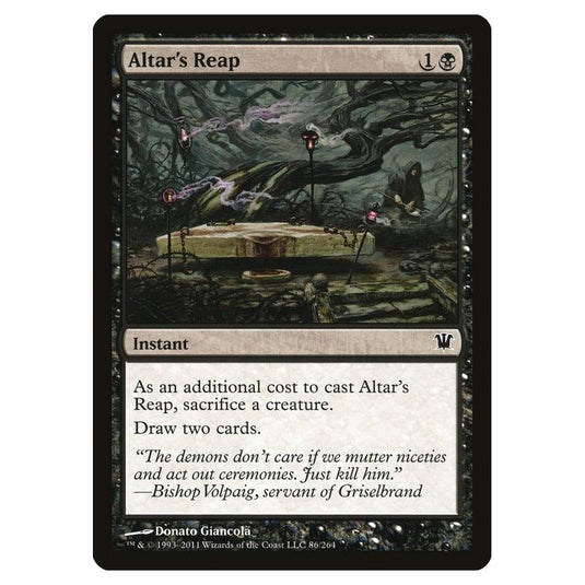 Magic the Gathering - Innistrad - Altar\\'s Reap - 86/264