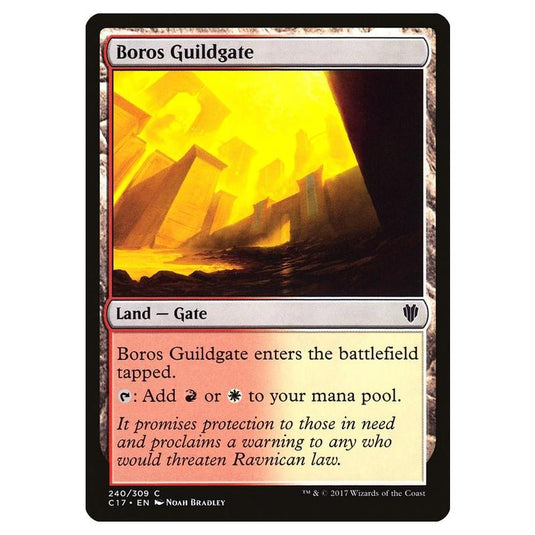Magic The Gathering - Commander 2017 - Boros Guildgate - 240/309