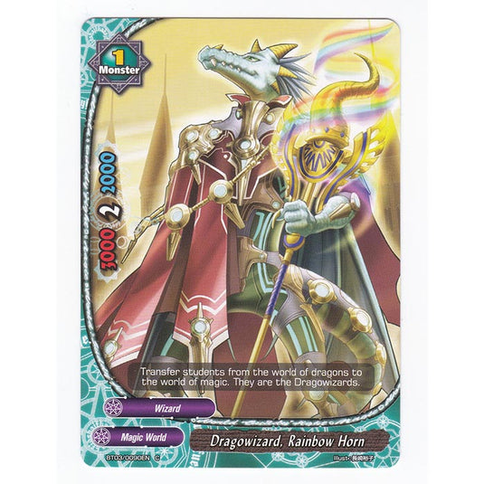 Future Card Buddyfight - Drums Adventures - Dragowizard, Rainbow Horn - 90/105