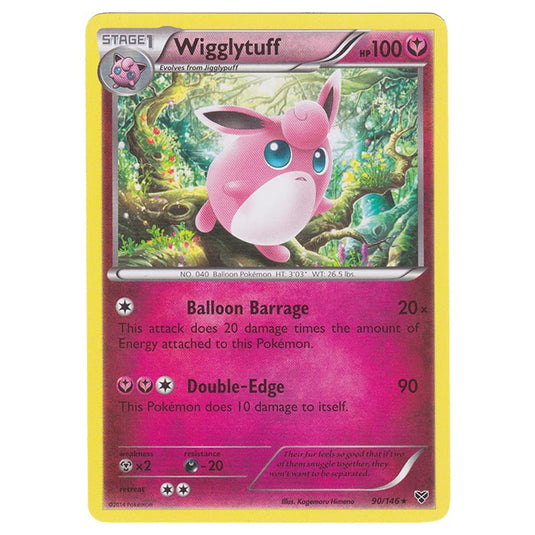 Pokemon - XY Base Set - Wigglytuff - 90/146