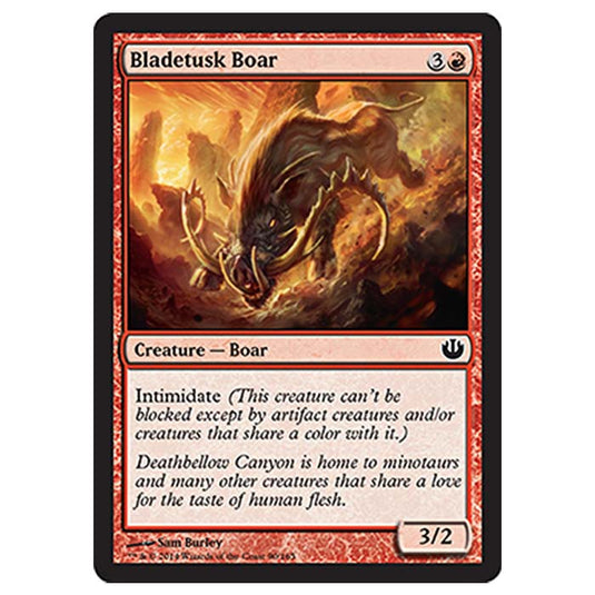 Magic the Gathering - Journey into Nyx - Bladetusk Boar - 90/165