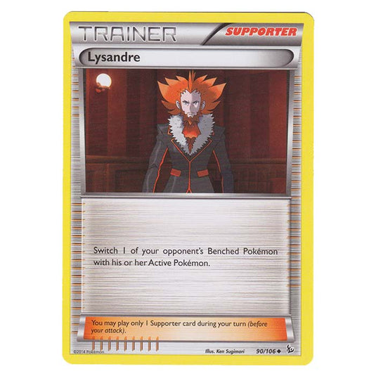 Pokemon - XY - Flashfire - Lysandre - 90/106