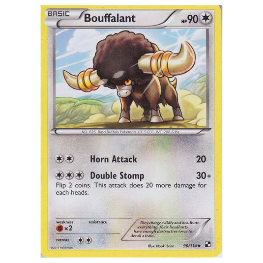 Pokemon - Black & White - Bouffalant 90/114