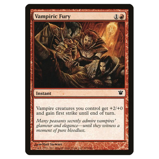 Magic the Gathering - Innistrad - Vampiric Fury - 167/264