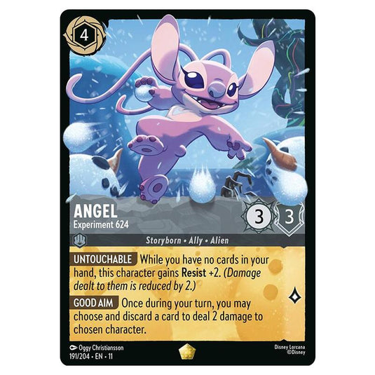 Lorcana - Winterspell - Angel - Experiment 624 (Legendary) - 191/204