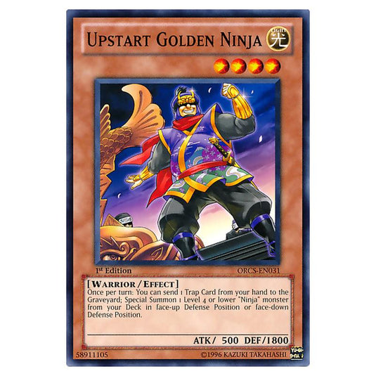 Yu-Gi-Oh! - Order of Chaos - Upstart Golden Ninja (Common) ORCS-EN031