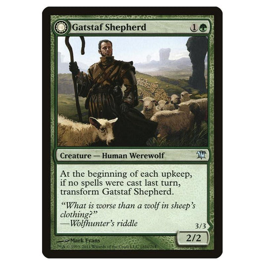 Magic the Gathering - Innistrad - Gatstaf Shepherd // Gatstaf Howler - 182/264