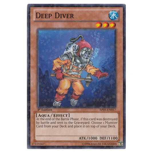 Yu-Gi-Oh! - Battle Pack - Epic Dawn - Deep Diver (Starfoil Rare) BP01-EN017
