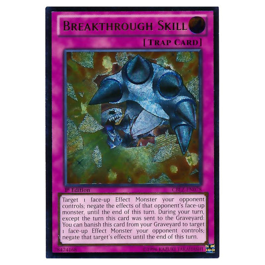 Yu-Gi-Oh! - Cosmo Blazer - Breakthrough Skill (Ultimate Rare) CBLZ-EN078