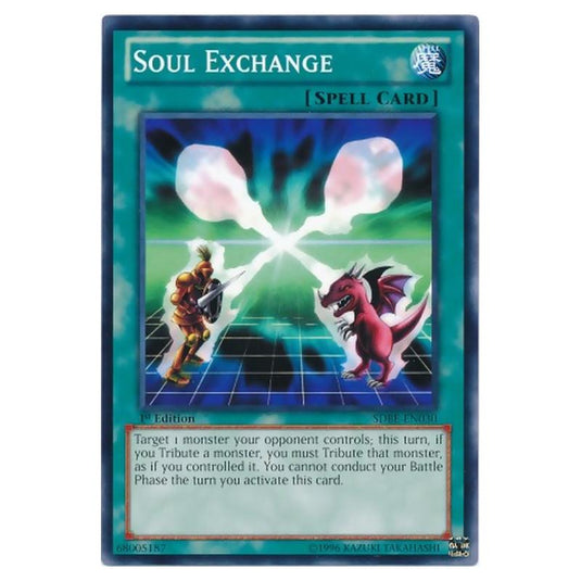 Yu-Gi-Oh! - Saga of Blue-Eyes White Dragon Structure Deck - Soul Exchange (Common) SDBE-EN030