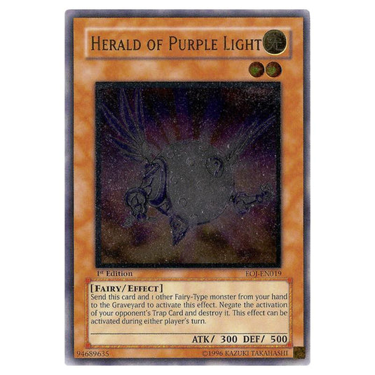 Yu-Gi-Oh! - Enemy of Justice - Herald of Purple Light (Ultimate Rare) EOJ-EN019