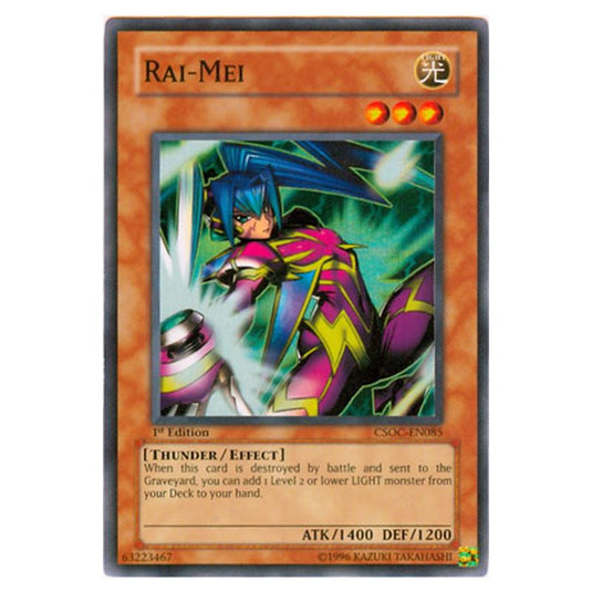 Yu-Gi-Oh! - Crossroads of Chaos - Rai-Mei (Super Rare) CSOC-EN085