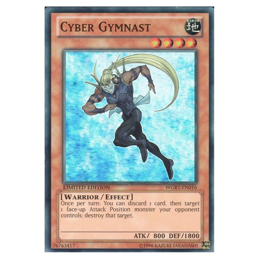 Yu-Gi-Oh! - War of the Giants Reinforcements - Cyber Gymnast (Super Rare) WGRT-EN016