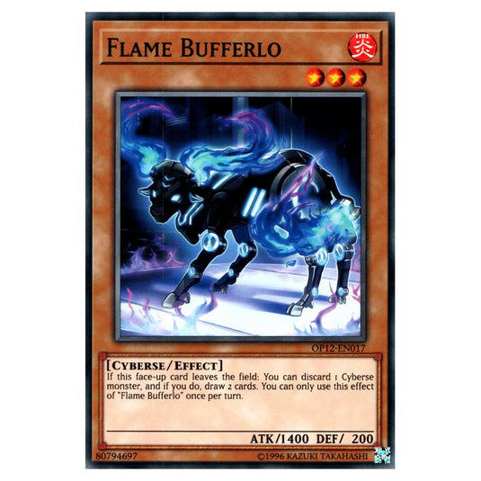 Yu-Gi-Oh! - OTS Tournament Pack 12 - Flame Bufferlo (Common) OP12-EN017