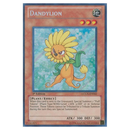 Yu-Gi-Oh! - Legendary Collection 2 - The Duel Academy Years Mega Pack - Dandylion (Secret Rare) LCGX-EN042