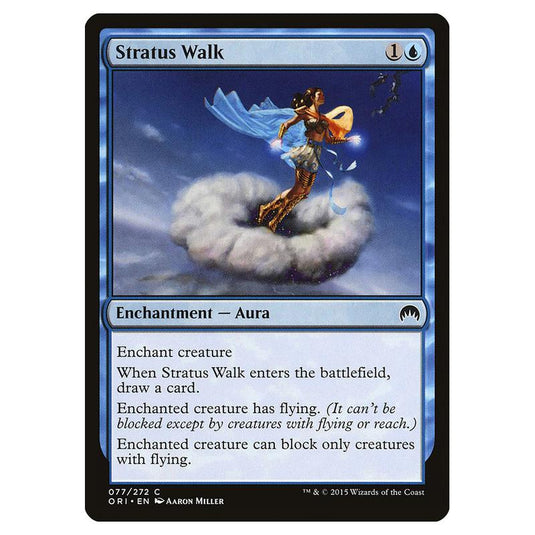 Magic The Gathering - Magic Origins - Stratus Walk - 77/272 (Foil)
