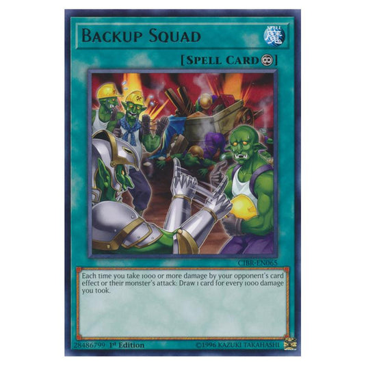 Yu-Gi-Oh! - Circuit Break - Backup Squad (Rare) CIBR-EN065