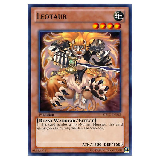 Yu-Gi-Oh! - Cosmo Blazer - Leotaur (Common) CBLZ-EN042