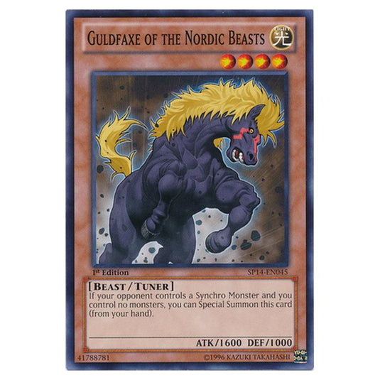 Yu-Gi-Oh! - Star Pack 2014 - Guldfaxe of the Nordic Beasts (Common) SP14-EN045