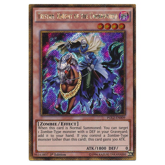 Yu-Gi-Oh! - Premium Gold - Return of the Bling - Tristan, Knight of the Underworld (Gold Secret Rare) PGL2-EN009