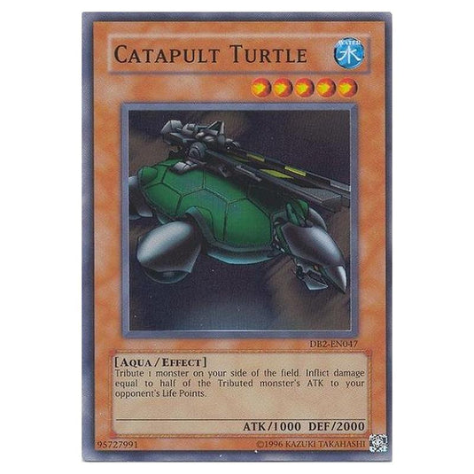 Yu-Gi-Oh! - Dark Beginning 2 - Catapult Turtle (Super Rare) DB2-EN047
