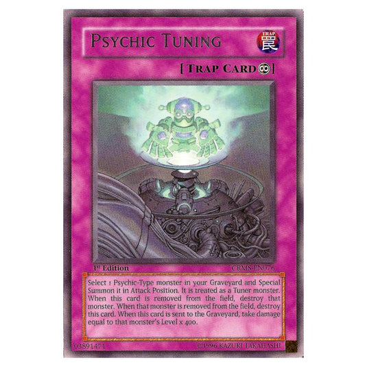 Yu-Gi-Oh! - Crimson Crisis - Psychic Tuning (Rare) CRMS-EN076