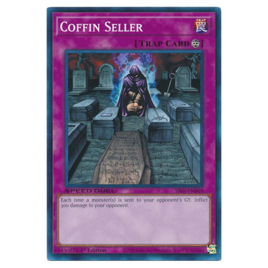 Yu-Gi-Oh! - Speed Duel Starter Decks - Twisted Nightmares - Coffin Seller (Common) SS05-ENB28