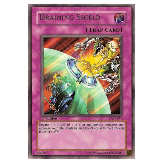 Yu-Gi-Oh! - Ancient Sanctuary - Draining Shield (Rare) AST-054