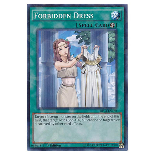 Yu-Gi-Oh! - Battle Pack 3 - Monster League - Forbidden Dress (Shatterfoil Rare) BP03-EN180