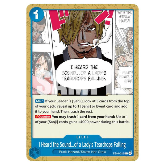 One Piece - OP14 - The Azure Sea's Seven - I Heard the Sound...of a Lady's Teardrops Falling - EB04-029