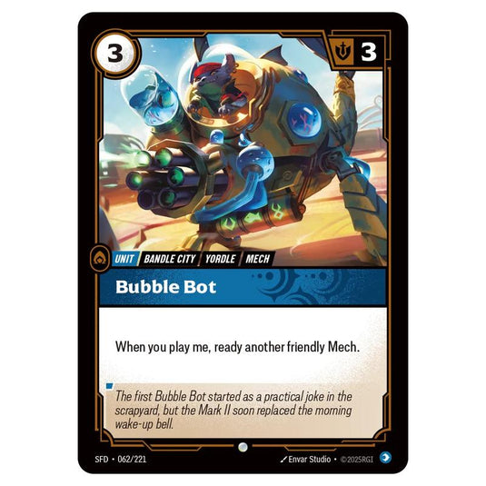 Riftbound: League of Legends TCG - Spiritforged - Bubble Bot - 062/221