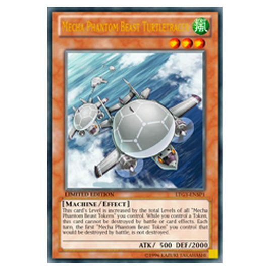 Yu-Gi-Oh! - Lord of the Tachyon Galaxy Sneak Peek Participation Card - Mecha Phantom Beast Turtletracer (Ultra Rare) LTGY-ENSP1