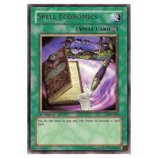 Yu-Gi-Oh! - Ancient Sanctuary - Spell Economics (Rare) AST-089